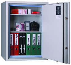 Moebeltresor VdS N / S 60 P mit 60 Minuten Feuerschutz für Dokumente und Wertgegenstände.