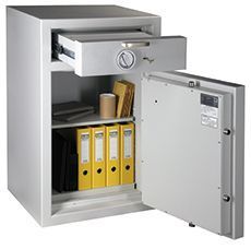 Einwurftresor Widerstandsgrad D-II nach EN 1143-2