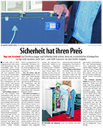 Neue Westfälische - Sonderthema Einbruchschutz