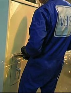 Tresor-Test der VdS mit Schweißgerät